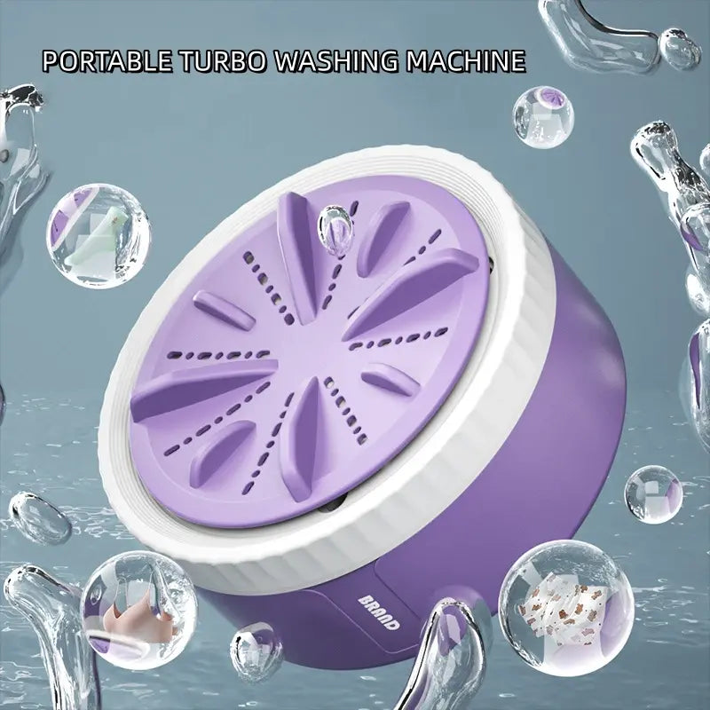 The Tiny Tornado: Your Pocket-Sized Laundry Wizard for Sudsy Adventures!