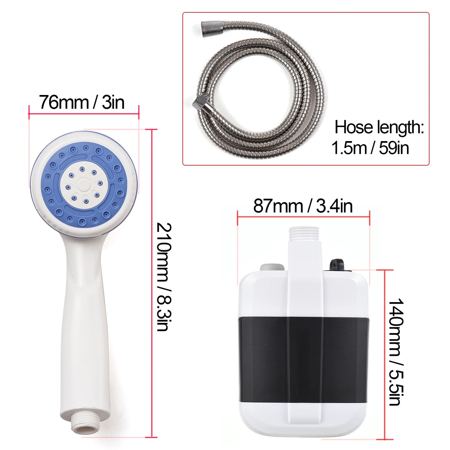 Jeong's pick - Portable Camping Shower