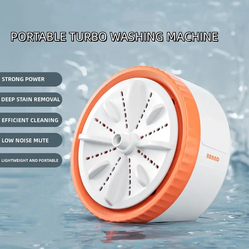 The Tiny Tornado: Your Pocket-Sized Laundry Wizard for Sudsy Adventures!