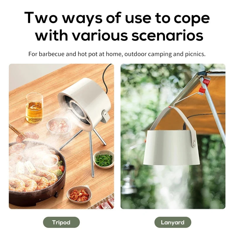 2024 Pocket-Sized Air Wizard: The Kitchen's Tiny Superhero That Blows Away Your BBQ Mistakes!