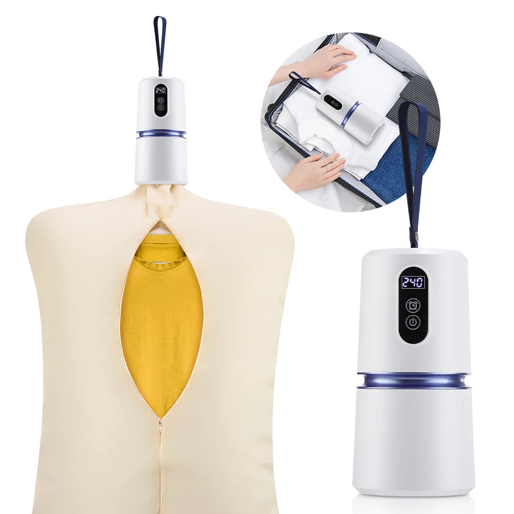 Mini Portable Clothes Dryer – Compact Electric Laundry Dryer with Dry Bag for Travel & Home